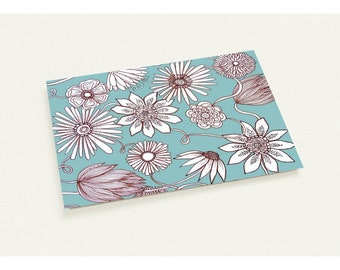 Flower Garden, Pack of 10 Postcards (2-sided, No envelopes) (US & CA)