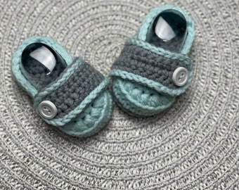 Newborn loafers, newborn boy shoes, ready to ship, crocheted baby loafers, new baby boy shoes, coming home outfit