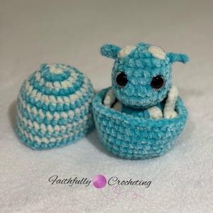 Hatching baby dragon, plush dragon, stuffed animal, ready to ship,  dragon, Christmas gift, dragon plushie, dragon egg