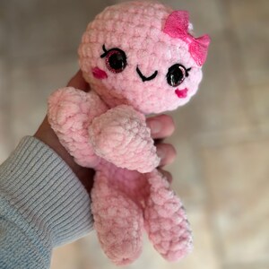 Pink starfish, crocheted starfish, ready to ship, gift idea, amigurumi starfish, pink star plushie