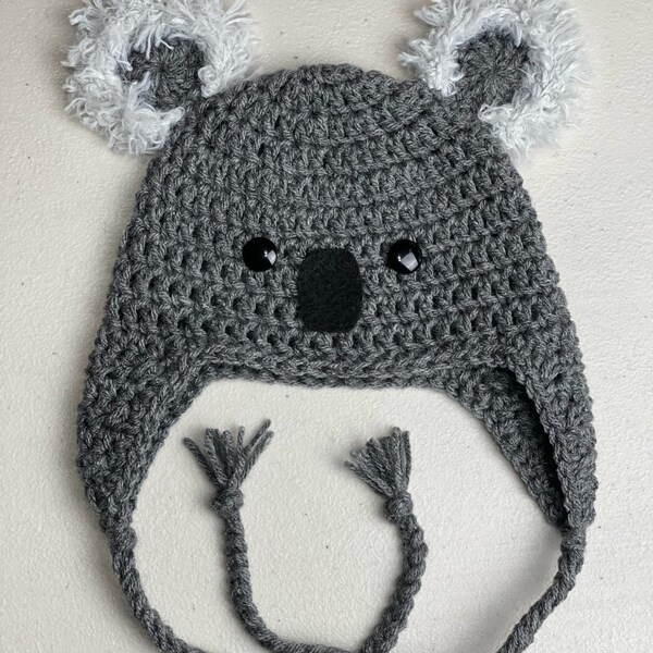 Baby Koala Hat Etsy