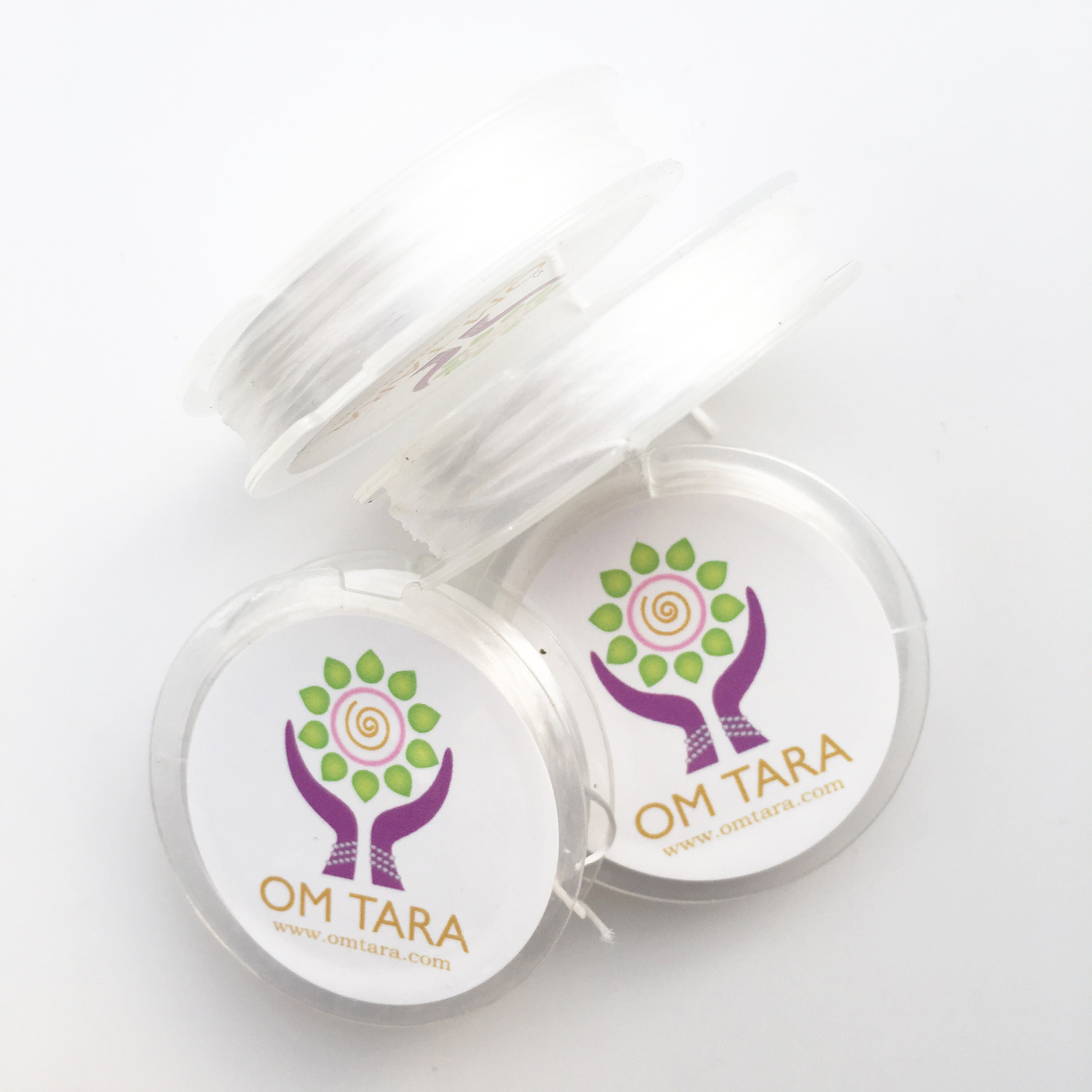 Om Tara Stretch Lycra Spandex Thread, 0.7mm thickness, 10 meter spool