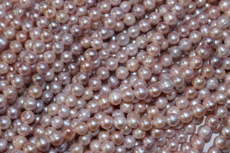 big hole pearl Large Hole 10mm-11mm Potato Pearls with 2mm hole 2mm hole pearl large holed pearls pearls for leather leather and pearls