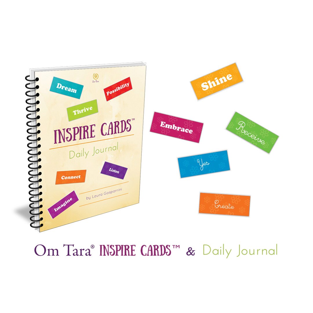 Inspire Cards™ and Daily Intuition Journal Bundle, Meditation Cards ...