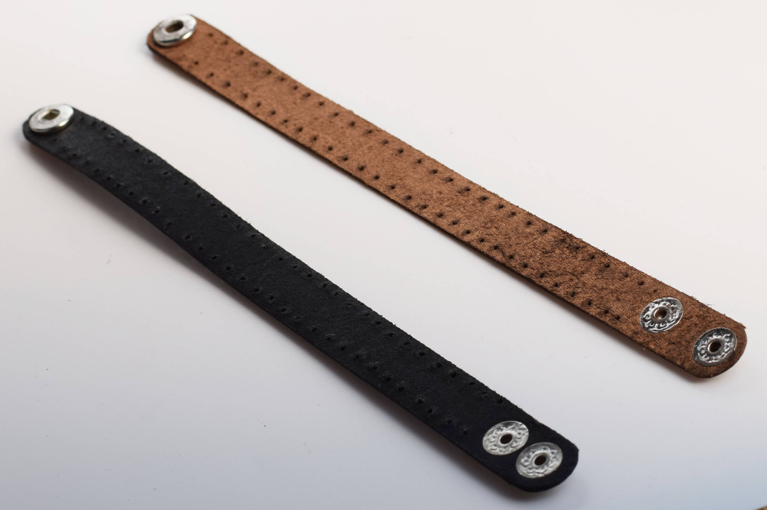 Leather bracelet cuff blank for DIY Leather Jewelry, Leather cuff blank