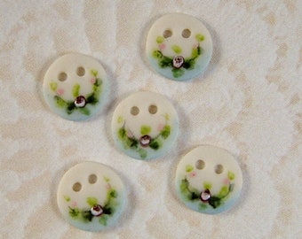 Sequin Button set of 5 F