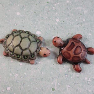 Turtle Embellishment set of 2