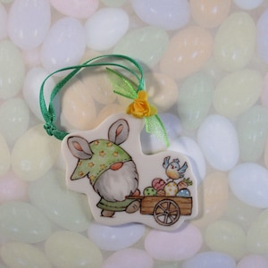 Cart Gnome Ornament