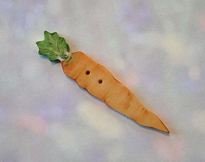 Carrot Button Etsy