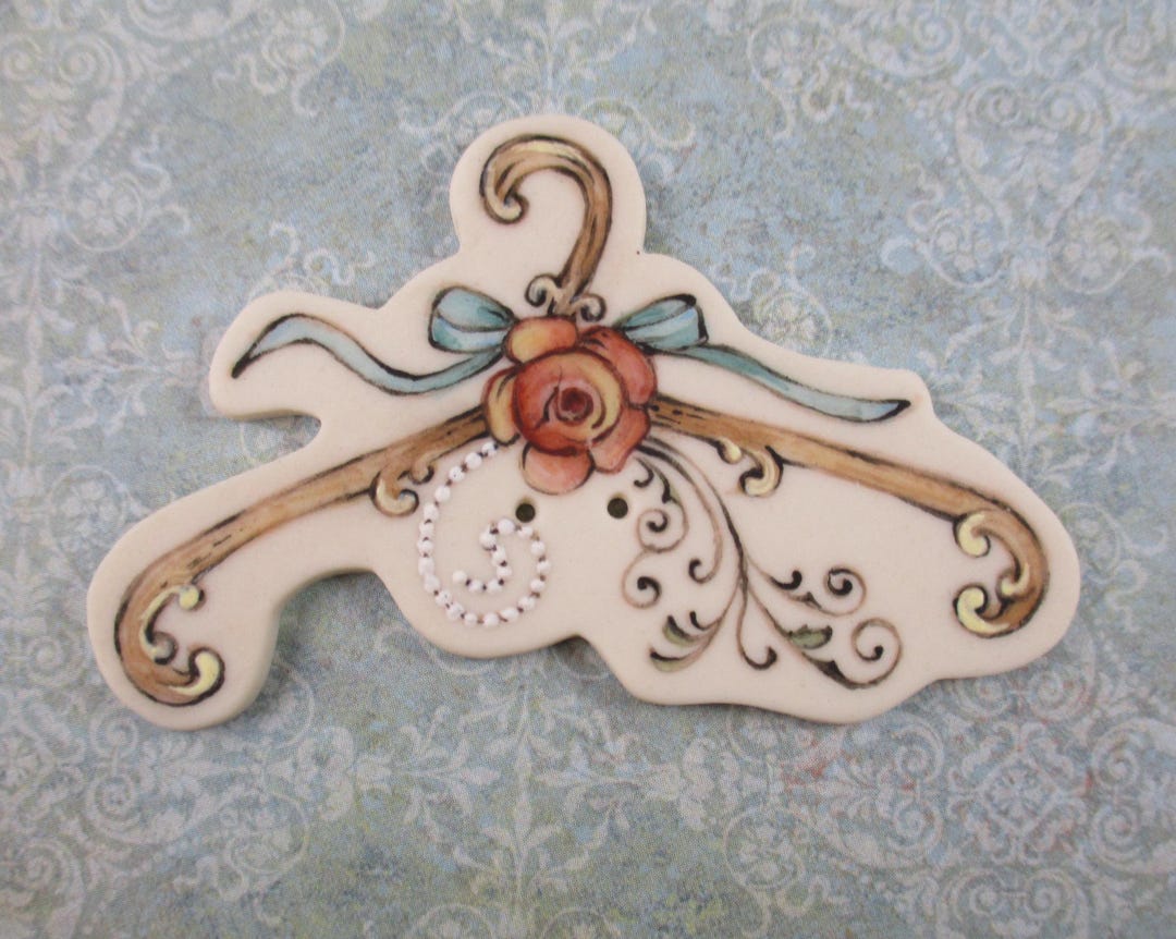 Embellished Hanger Button - Etsy