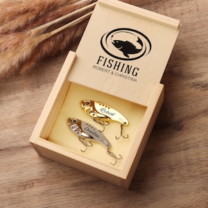 Personalized Engraved Fishing Lure, Custom Lure, fisherman Gift for Dad Uncle husband ,Fishing gift, Fishing Gifts, Father&#39;s Day Gift,