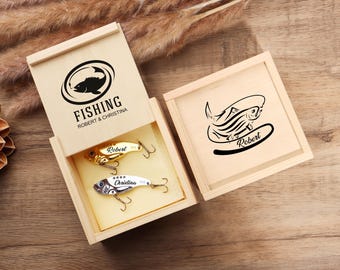 Personalized Engraved Fishing Lure, Custom Lure, fisherman Gift for Dad Uncle husband ,Fishing gift, Fishing Gifts, Father's Day Gift,