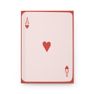 ハートのエースジャーナル | ポーカーをテーマにしたノート