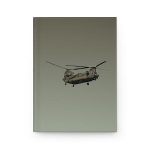 CH-47 Chinook Hardcover Journal: Military Aviation Gift