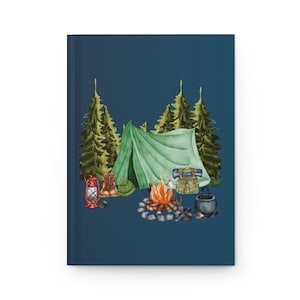 Adventure Camping Journal - Outdoor Lover&#39;s Notebook, Nature Gift, Hiking Diary, Travel Log, Camping Memories
