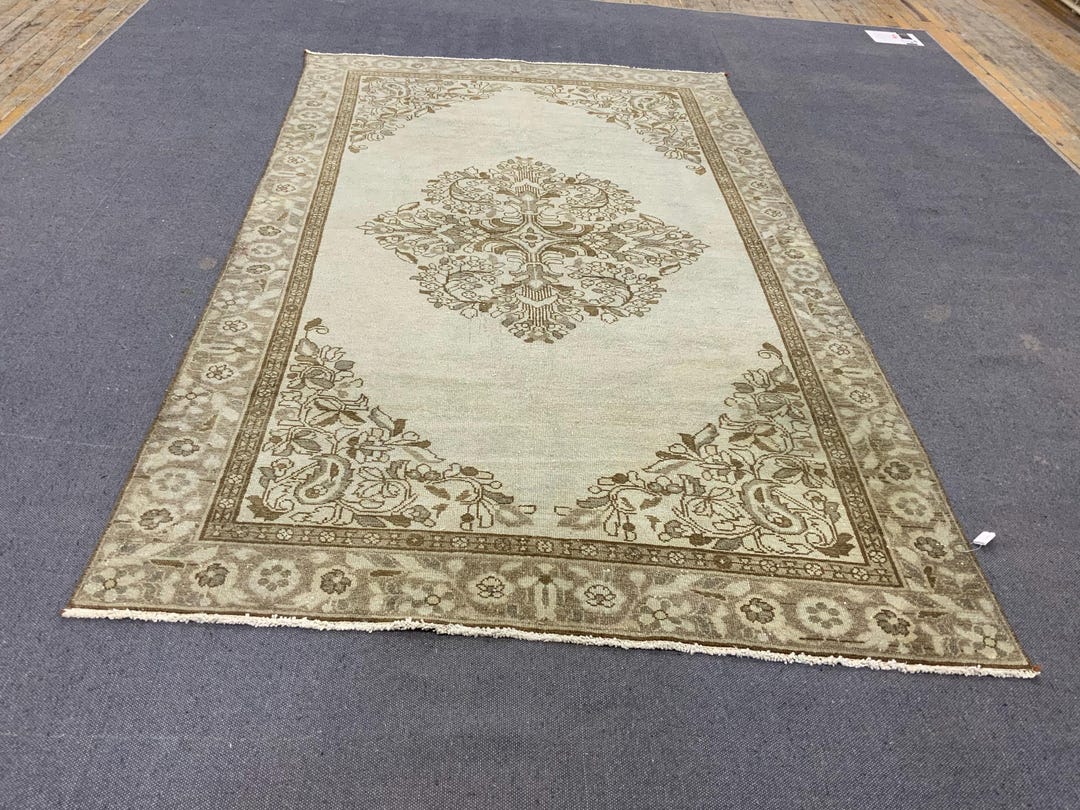 5x8,turkish Rug, Oushak Rug, Handmade Rug , Vintage Rug, Deorc Rug