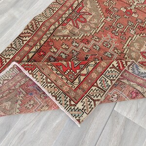 3x10 Vintage Runner, 3.1x9.5 feet, Antique Persian Wool Runner Rug, Turkish Runner Rug, 3x10 Hallway Runner, Kitchen Runner Rug