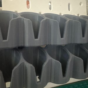 Army Painter Paint Rack for IKEA Skadis - 3D printed pegboard Holders for 24  minature paints (4x6 holders) - Warhammer/DnD Hobby Organiser