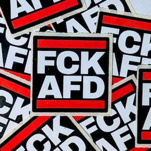 FCK AFD sticker