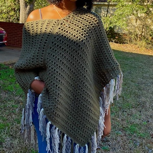 Poncho| Crochet poncho| handmade poncho
