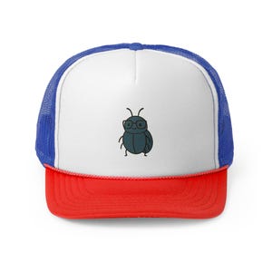Smart Beetle Trucker Cap, Animal Lover Hat, Cute Pet Cap, Outdoor Fun Accessory