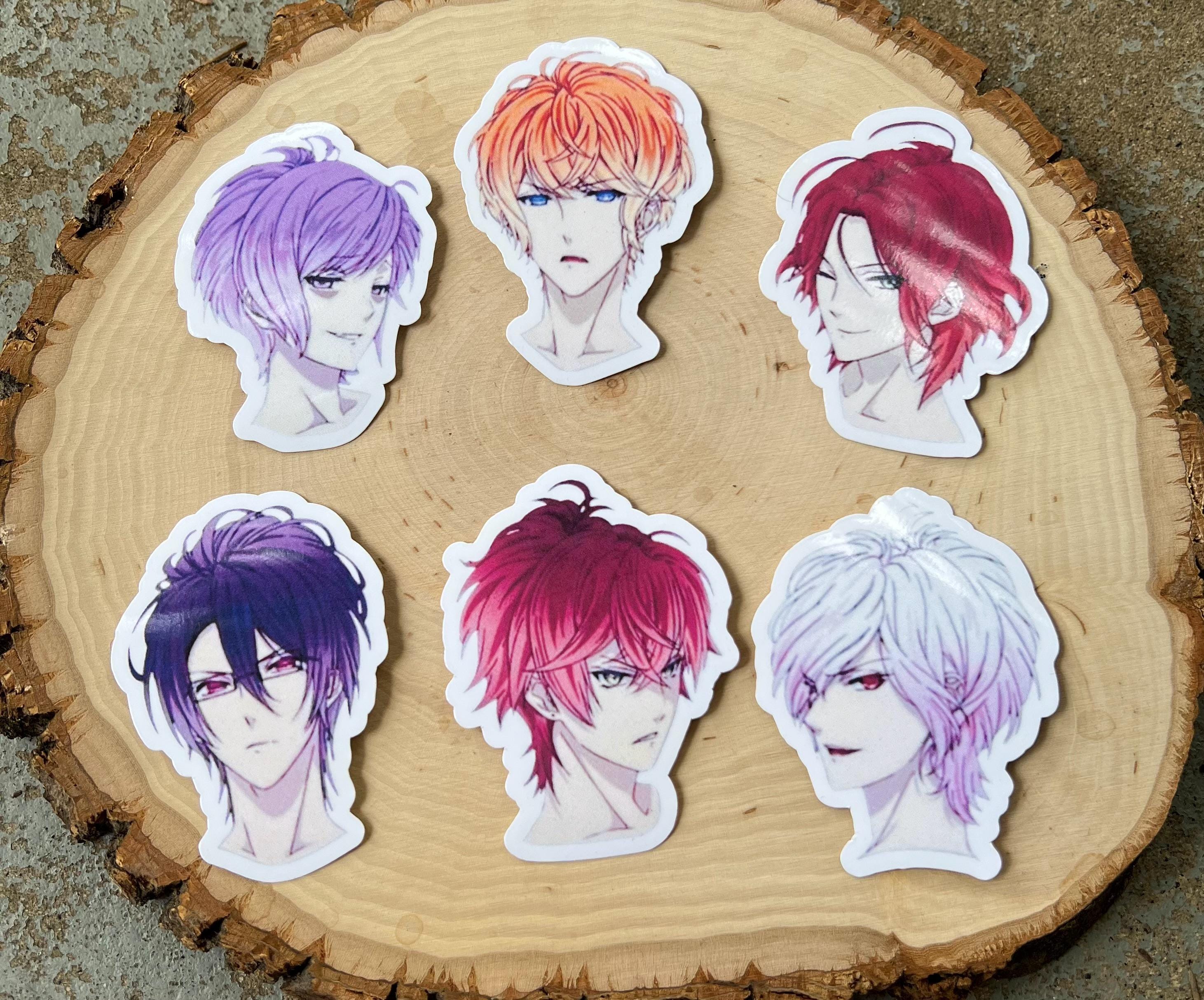 激レア　DIABOLIK LOVERSブロマイド ステッカーアヤト＆スバル Diabolik Lovers Anime Vinyl Sticker Pack: Ayato, Laito, Subaru - Etsy