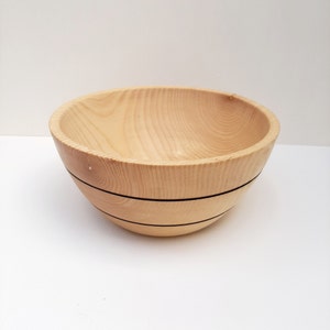 Wooden bowl