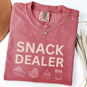 Snack Dealer Shirt, Funny Mom Shirt, Mom of Twins Gift, Gift for Mom, Mother&#39;s Day Gift, Mom of Triples, Mom Life Tee, Shirt for Mom,
