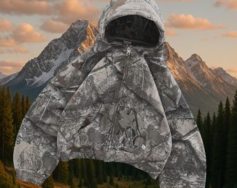 Akimbo Zip up Hoodie - Real Tree Camo - Etsy