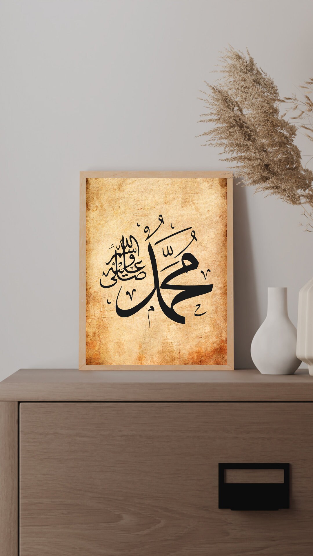 Windowsデスクトップ Fajrian Muhammad Fajr - Bismillah Natural Aventurine Stone Decor | Orah Jewels