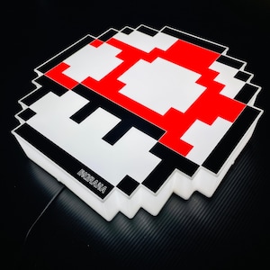 "Pixel Mushroom" Lamp