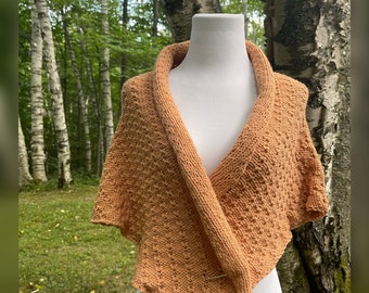 Outlander Inspired Hand Knit Claire's Shawl