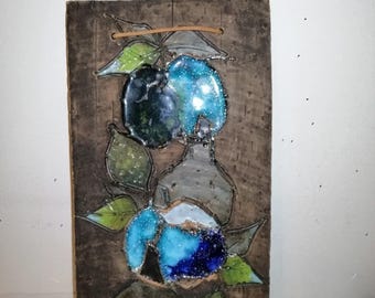 Vintage Tilgmans Keramik Wandplakette Schweden Keramik Wandbehang schwedische Keramik Wandkunst