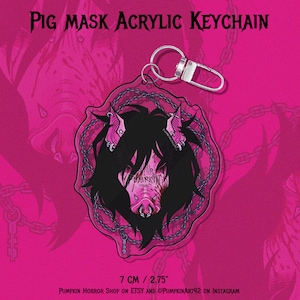 Amanda acrylic Keychain from Saw