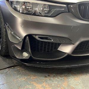GT4 Style Front Bumper Cooling Ducts set BMW M3 M4 F80 F82 F83