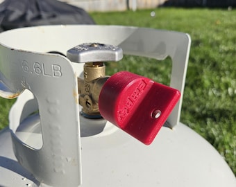 Juego de tapas para bombonas de propano – Indicadores de lleno/vacío – Tapas antipolvo – Verde, amarillo, rojo