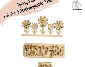 Spring Flowers Interchangeable Truck Stand