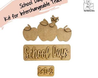 School Days Interchangeable Truck Stand