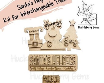 Santa's Helpers Interchangeable Truck Stand
