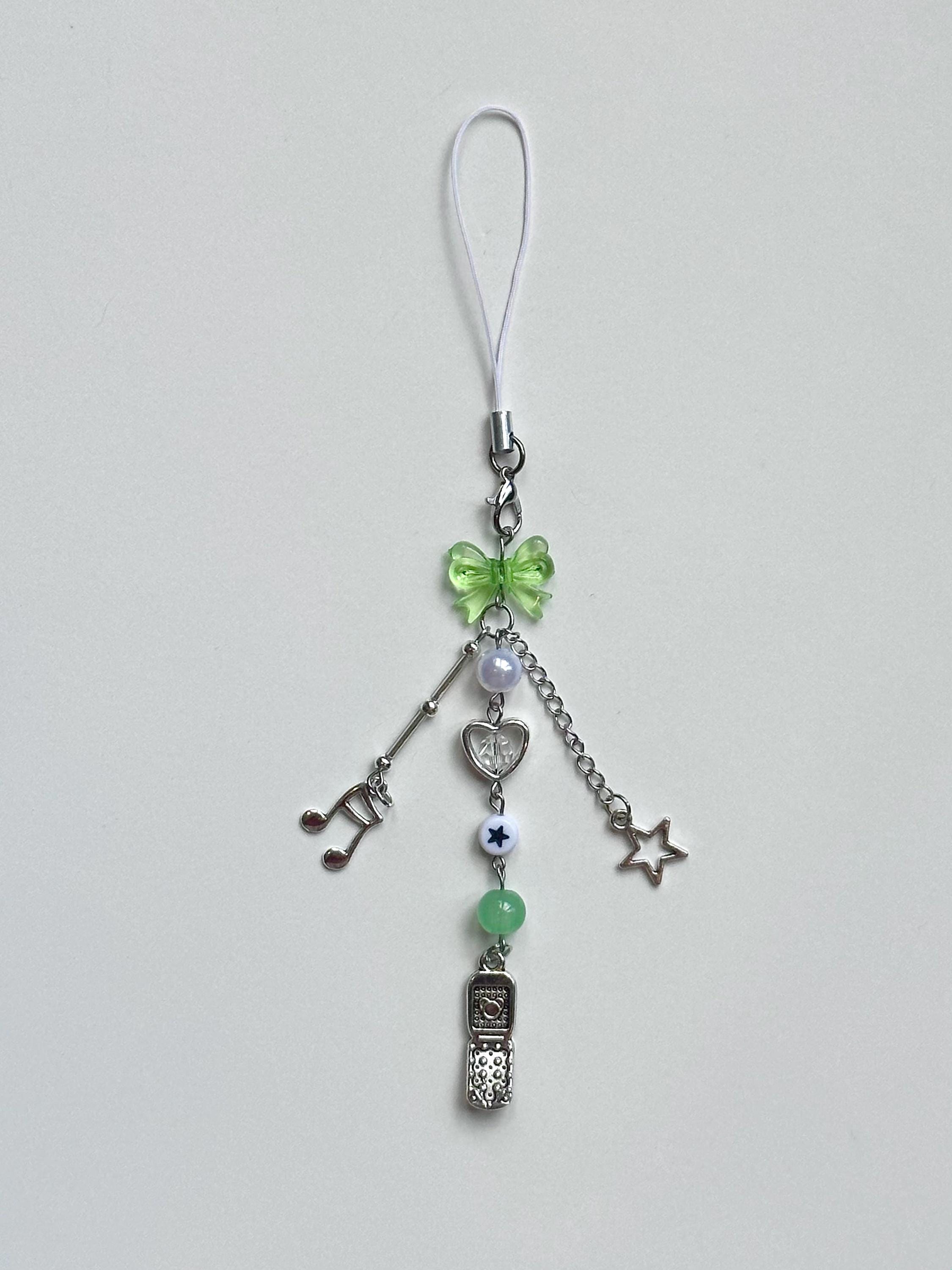 Matching Tgswiiwagaa Keychains, Cyber Rockstar Phone Charms, Y2K Dainty Aesthetic, Simple Green Handmade Beaded Accessory, Gifts for Her - Etsy Matching Tgswiiwagaa Keychains, Cyber Rockstar Phone Charms, Y2K Dainty Aesthetic, Simple Green Handmade Beaded Accessory, Gifts for Her - Etsy
