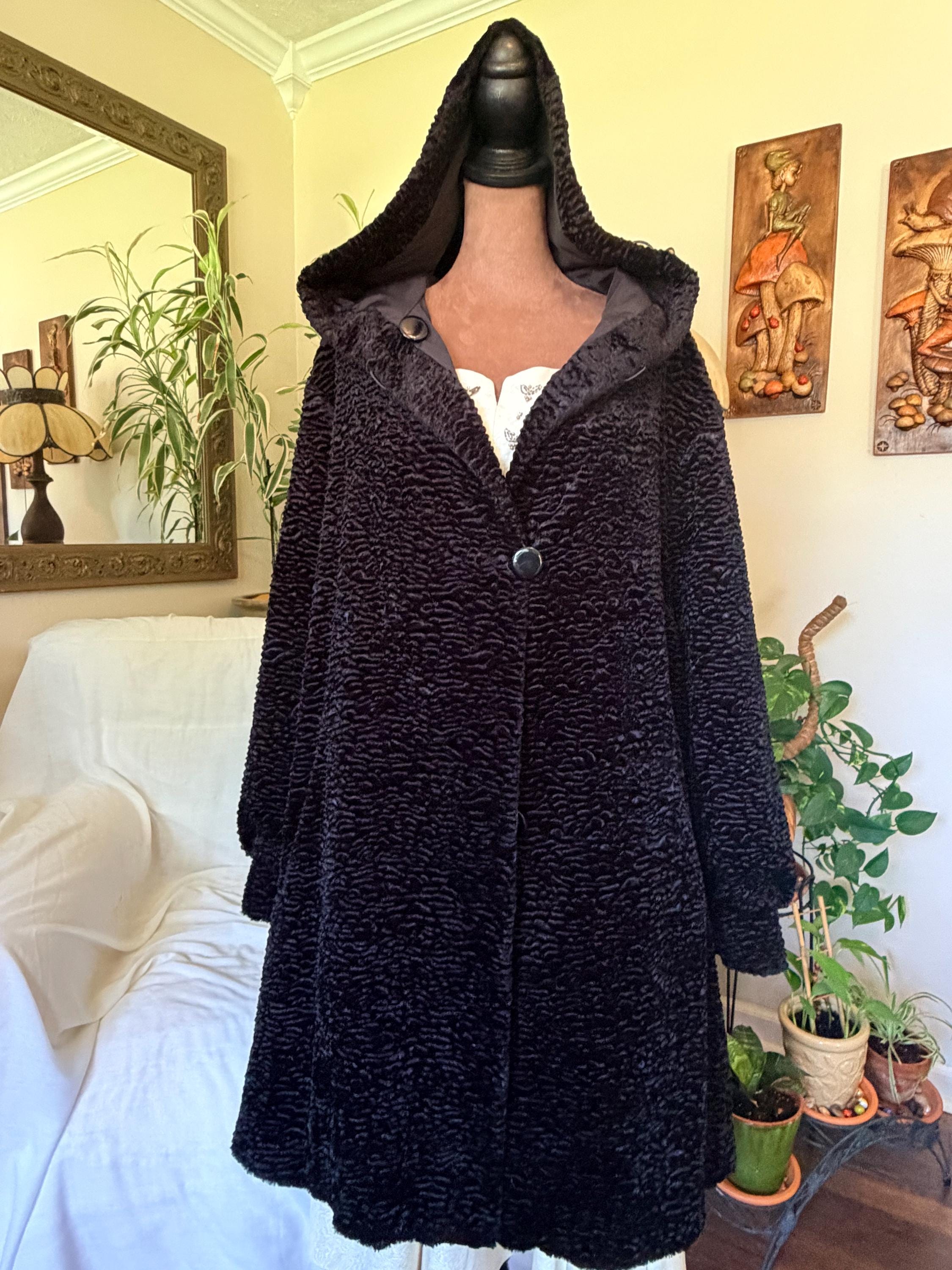 Astrakhan Lamb Coat - Etsy