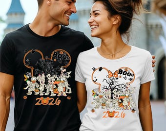 Spooky Mouse And Friends Shirt, Disneyland Halloween Party 2026, Disney Halloween Shirt, Mickey Halloween Shirt, Halloween Matching Shirt