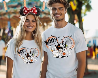 Custom Not So Scary Halloween Party Shirt, Disney Boo Crew Shirt, Disney Halloween Tee, Mickey Not So Scary Party Tee, Halloween Disney Tee