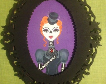La Belle Mort Acrylic on Wood
