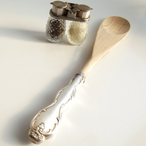Upcycled Wooden Spoon - Recycled Silverware