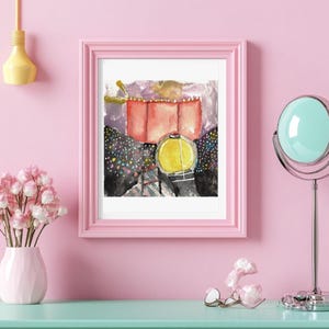 Jhope concert watercolor Fine Art Print