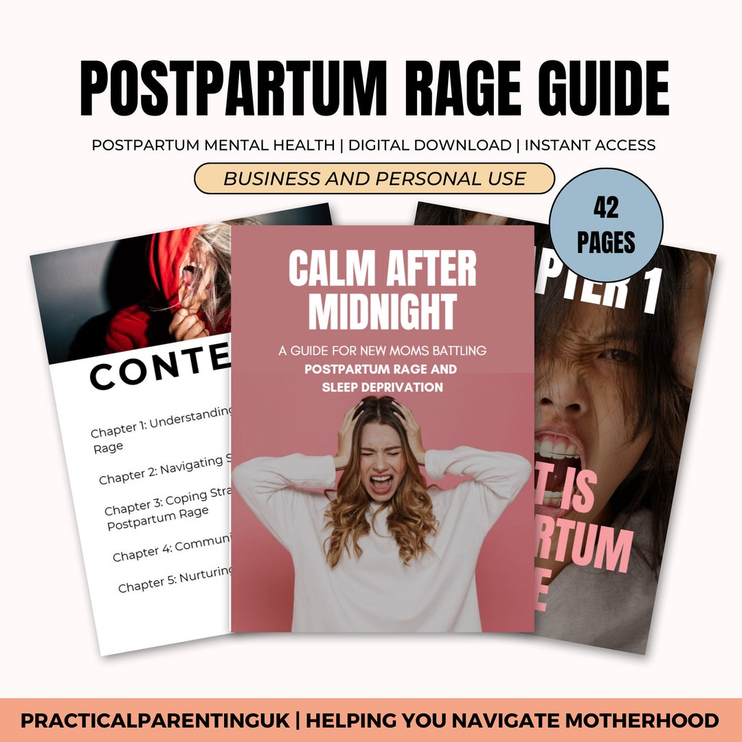 Postpartum Rage Guide: Mental Health Resource for Doulas (PDF) - Etsy
