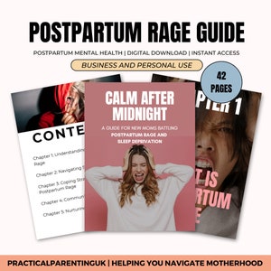 Postpartum Rage Guide: Mental Health Resource for Doulas (PDF)