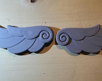 Tribbie cosplay wings Honkai Star Rail, unassembled 3d printed kit. 5.75 Inches / ~15 CM long