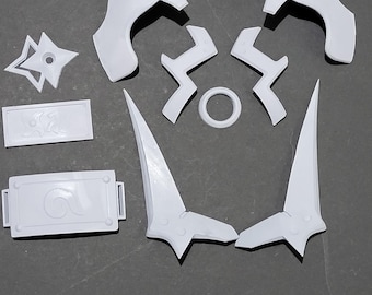 Rappa cosplay honkai Star rail hat & clothing accessories  , unassembled 3d printed kit. Pre Primed